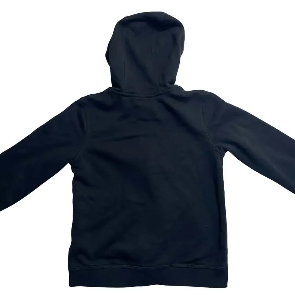 Nike Youth Sportswear Club Fleece Full Zip Hoodie Black Size M